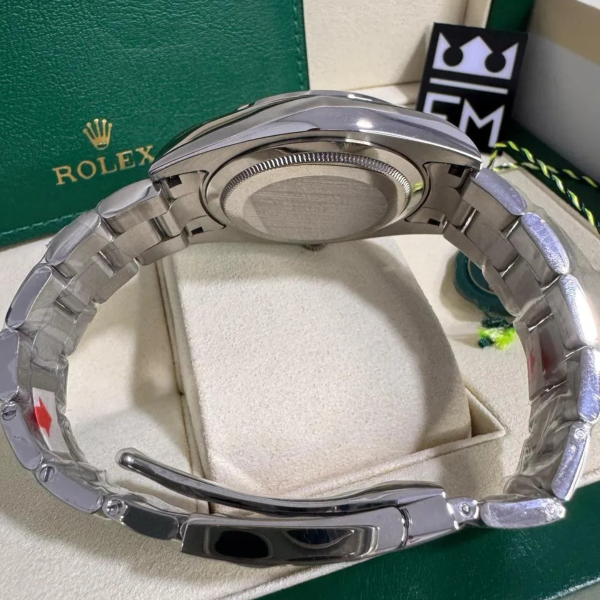 Rolex Oyster Perpetual 36 – Silbernes Zifferblatt