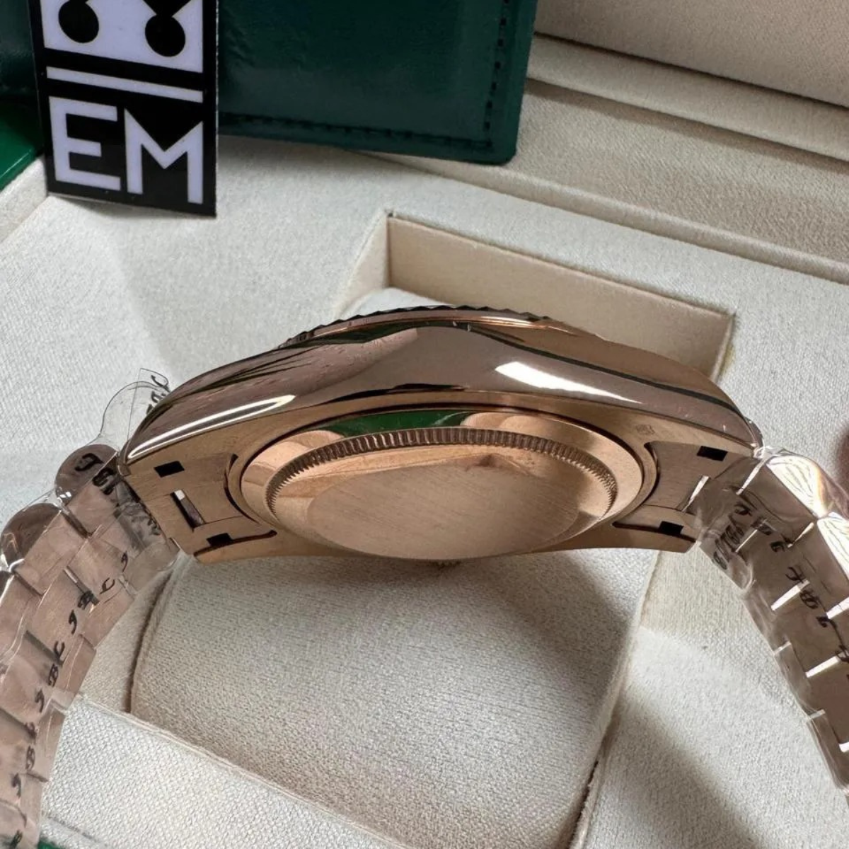 Rolex Day-Date 40 – Grünes Zifferblatt mit Römischen Indizes