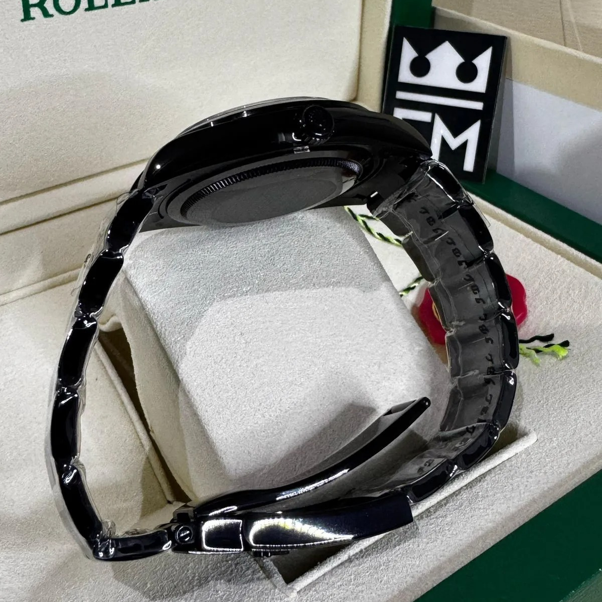 Rolex Air-King – Schwarzes Zifferblatt – Black Coated