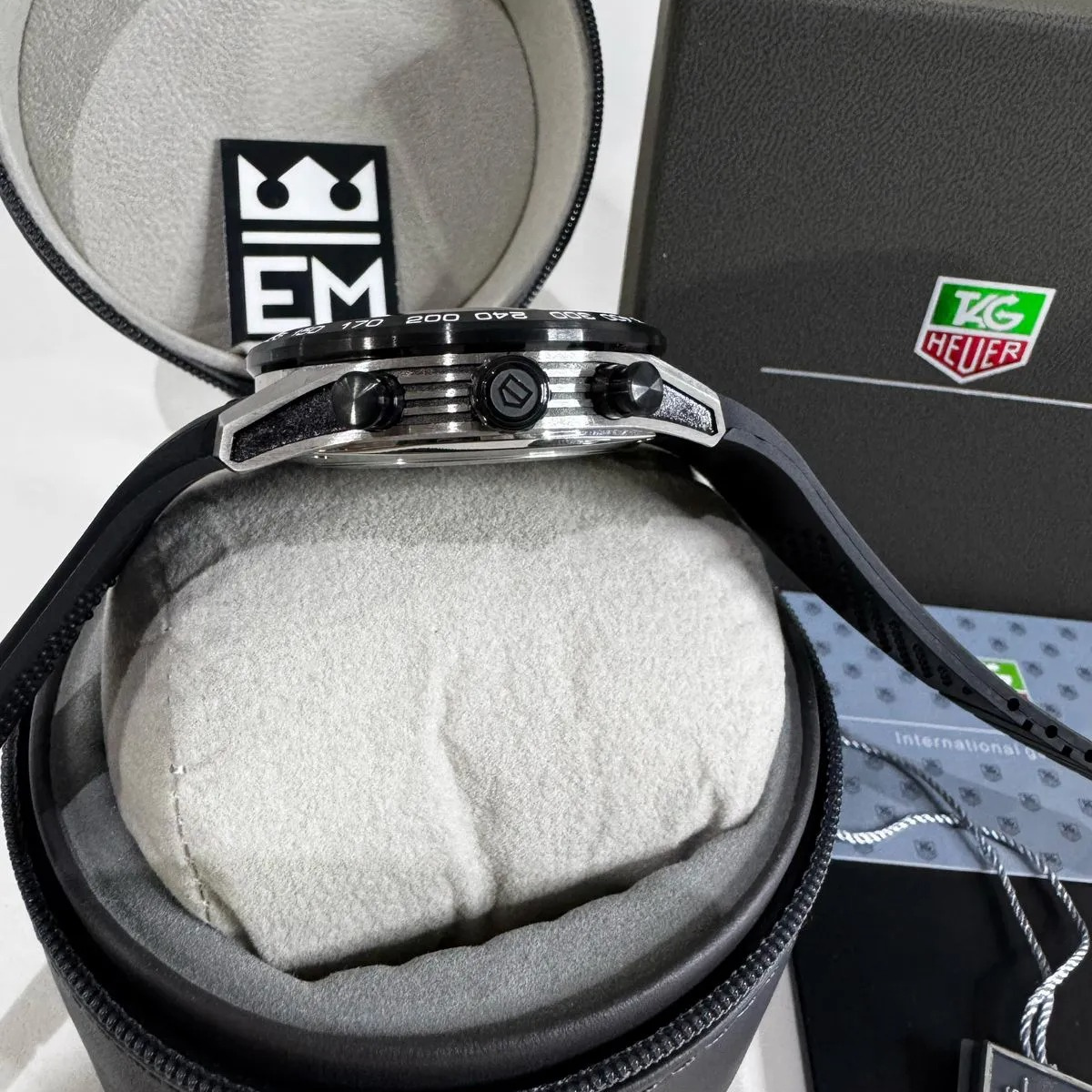 TAG Heuer Carrera Skelett Tourbillon – Schwarz