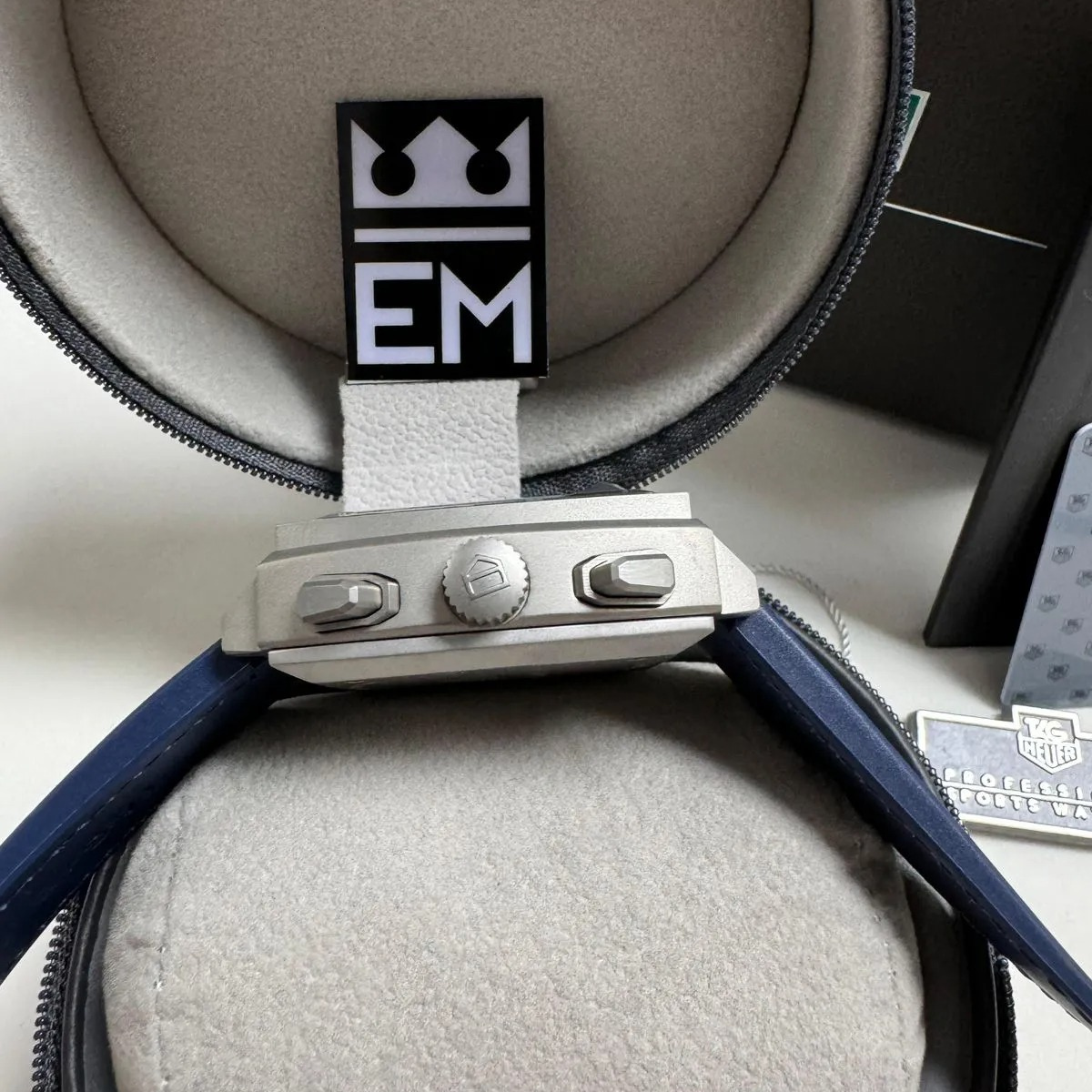 TAG Heuer Monaco Skeleton Automatik Chronograph Blau