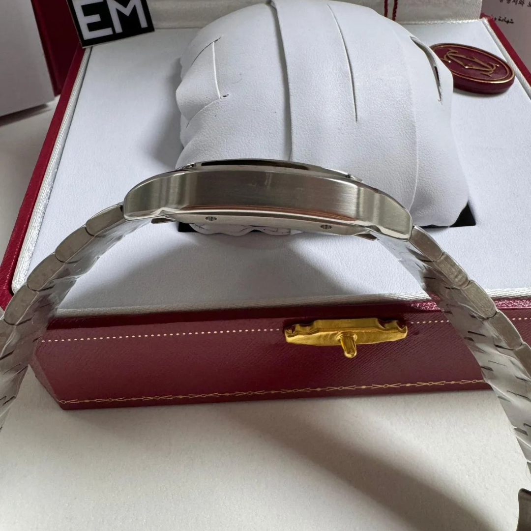 Cartier Santos – Weißes Zifferblatt