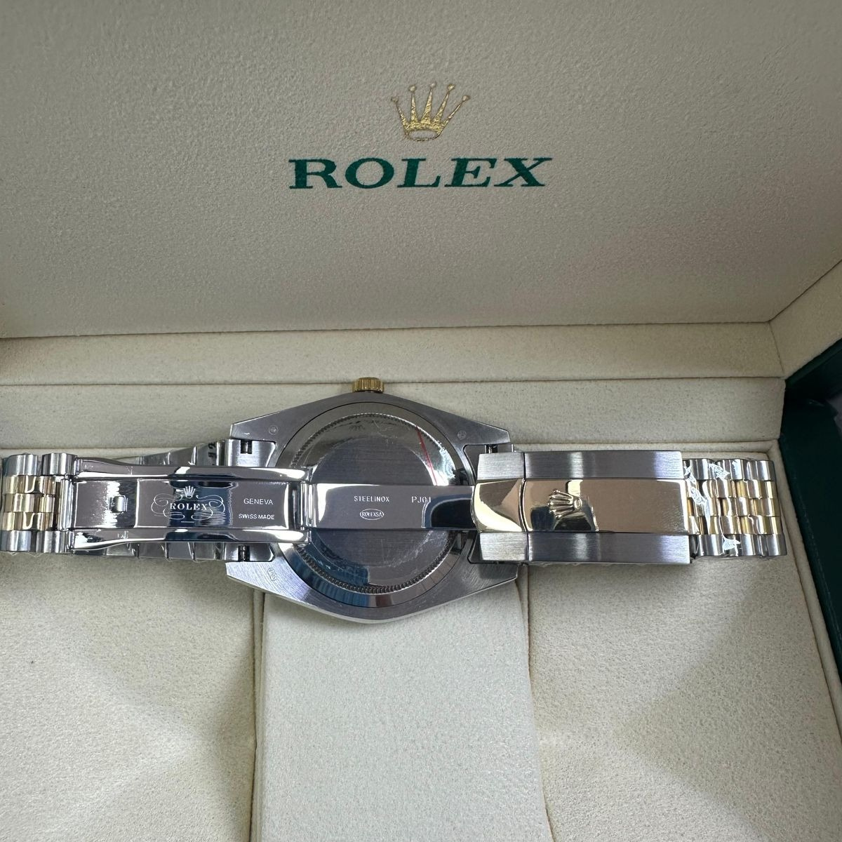 Rolex Datejust 41 – Schwarzes Zifferblatt – Rolesor