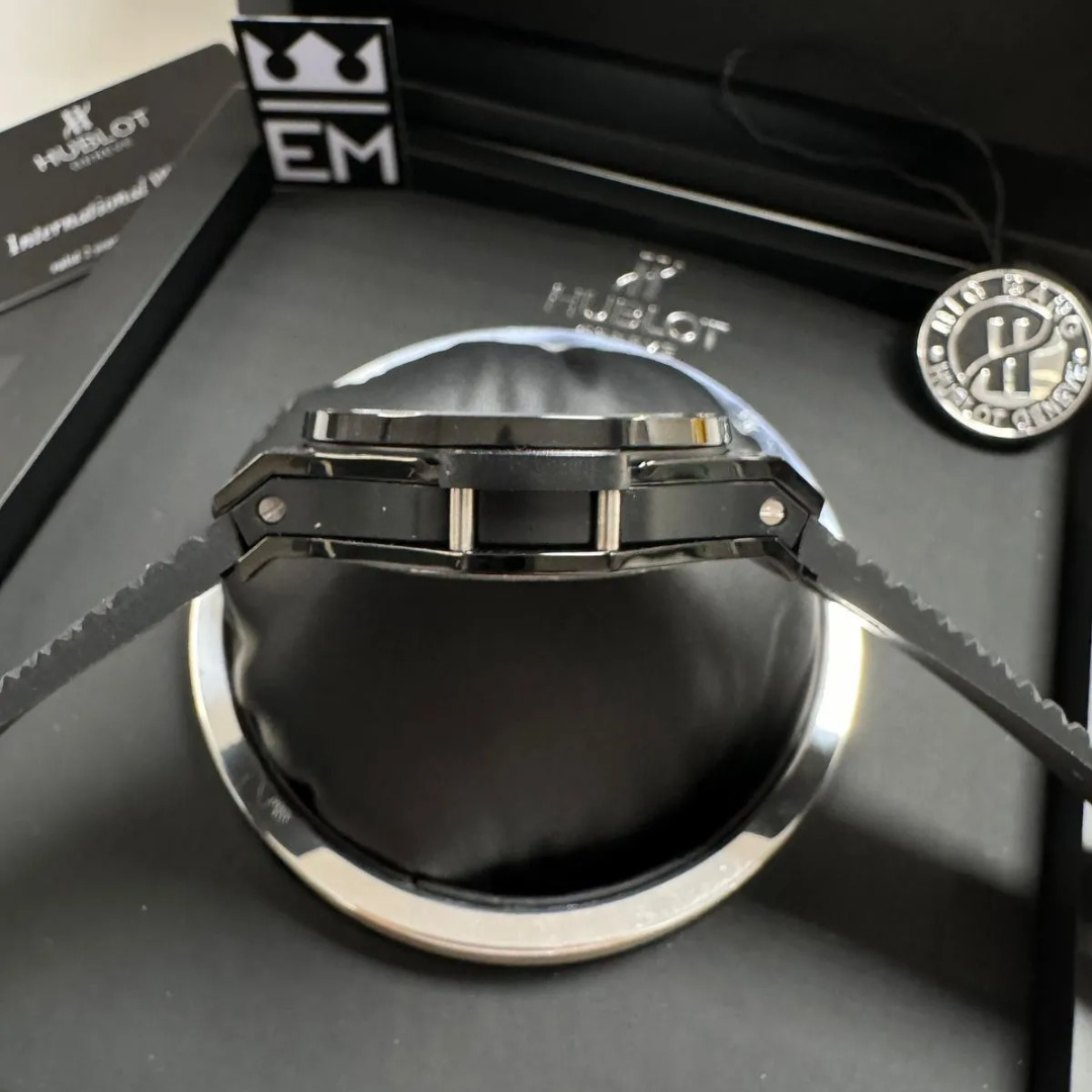 Big Bang Classic Silber Carbon