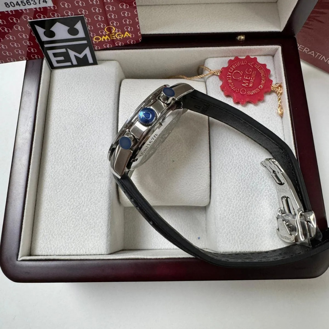 Omega Speedmaster Racing – Schwarz/Orange | Chronograph