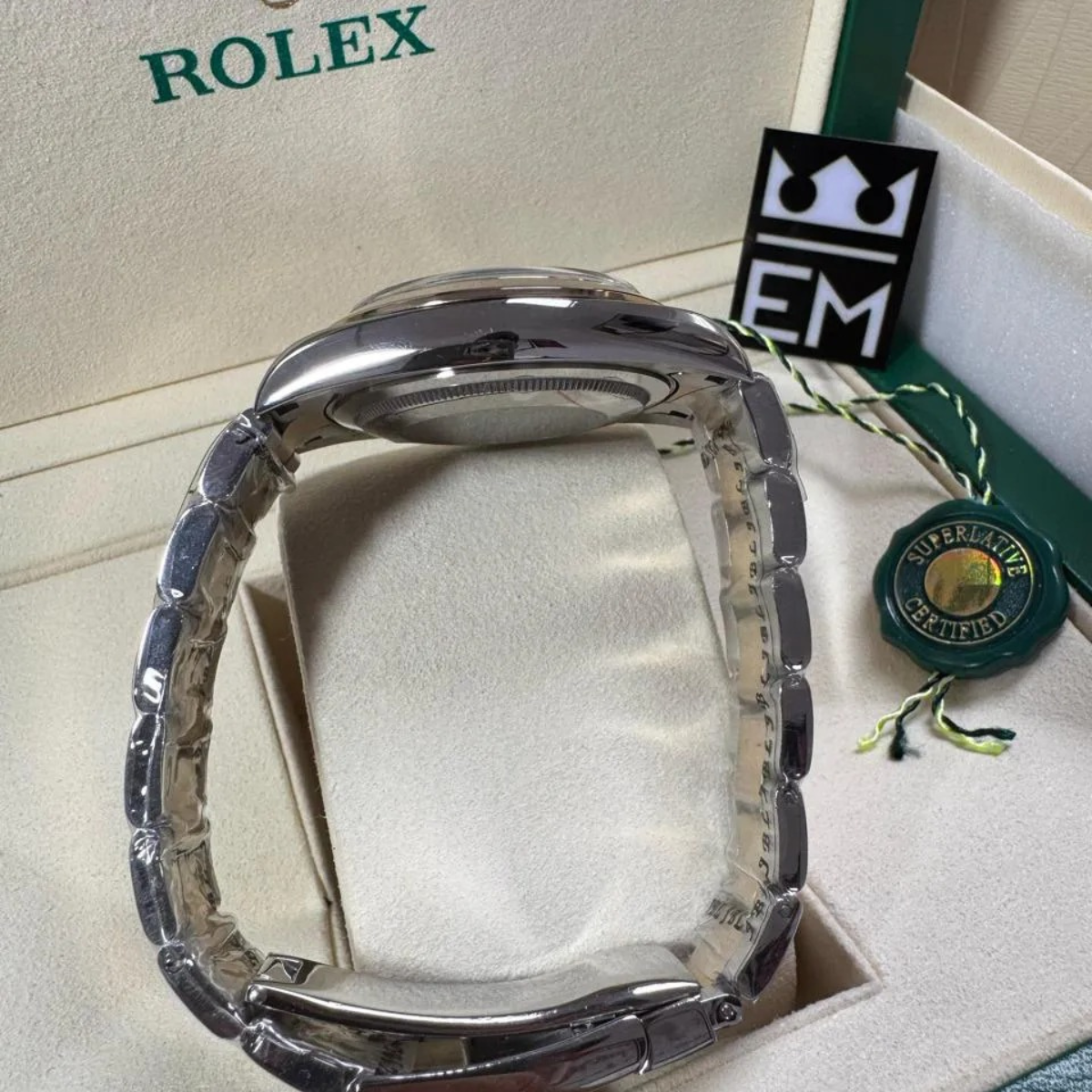 Rolex Datejust 41 – Graues Römisches Zifferblatt – Bicolor