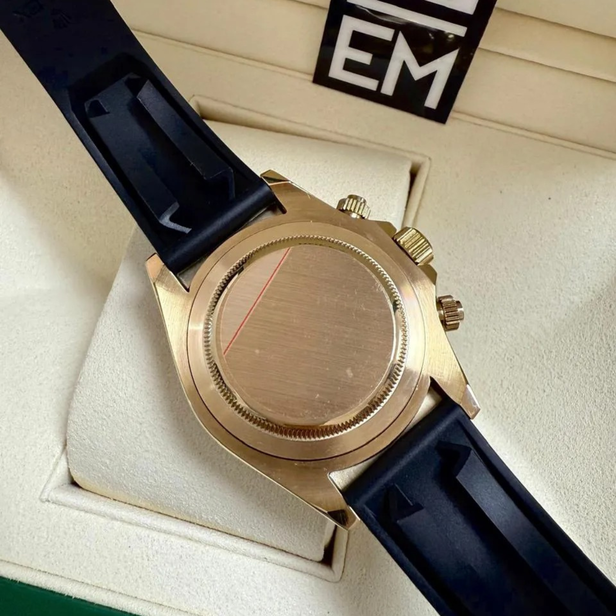 Rolex Daytona 126518 YG – Gelbgold – Türkisblaues Zifferblatt