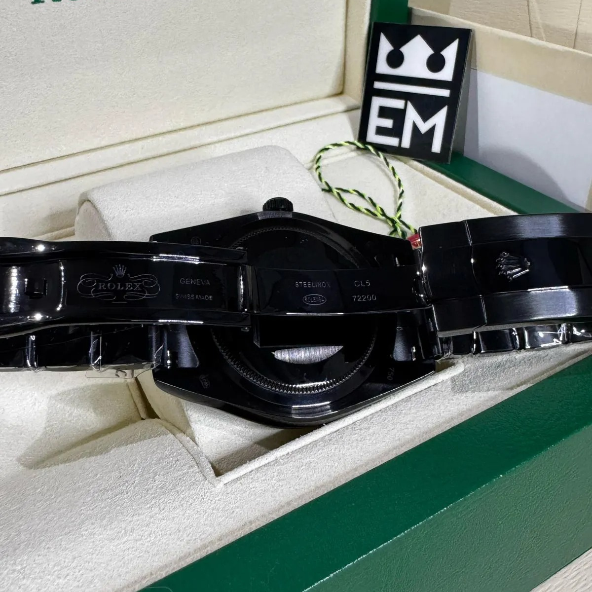 Rolex Air-King – Schwarzes Zifferblatt – Black Coated