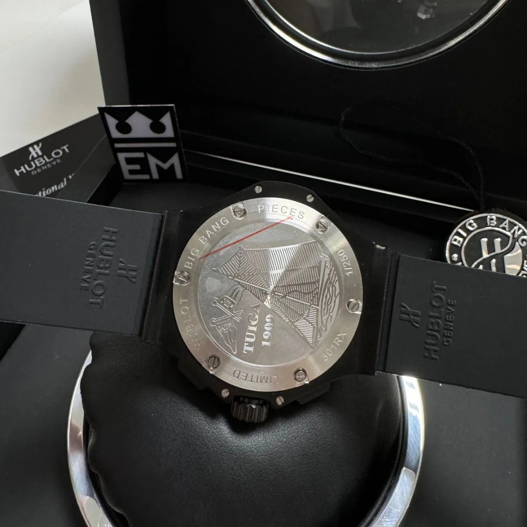 Big Bang Classic Silber Carbon