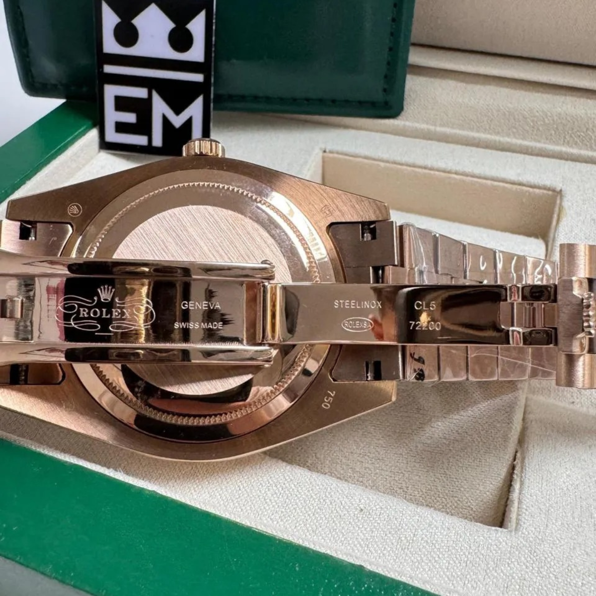 Rolex Day-Date 40 – Grünes Zifferblatt mit Römischen Indizes