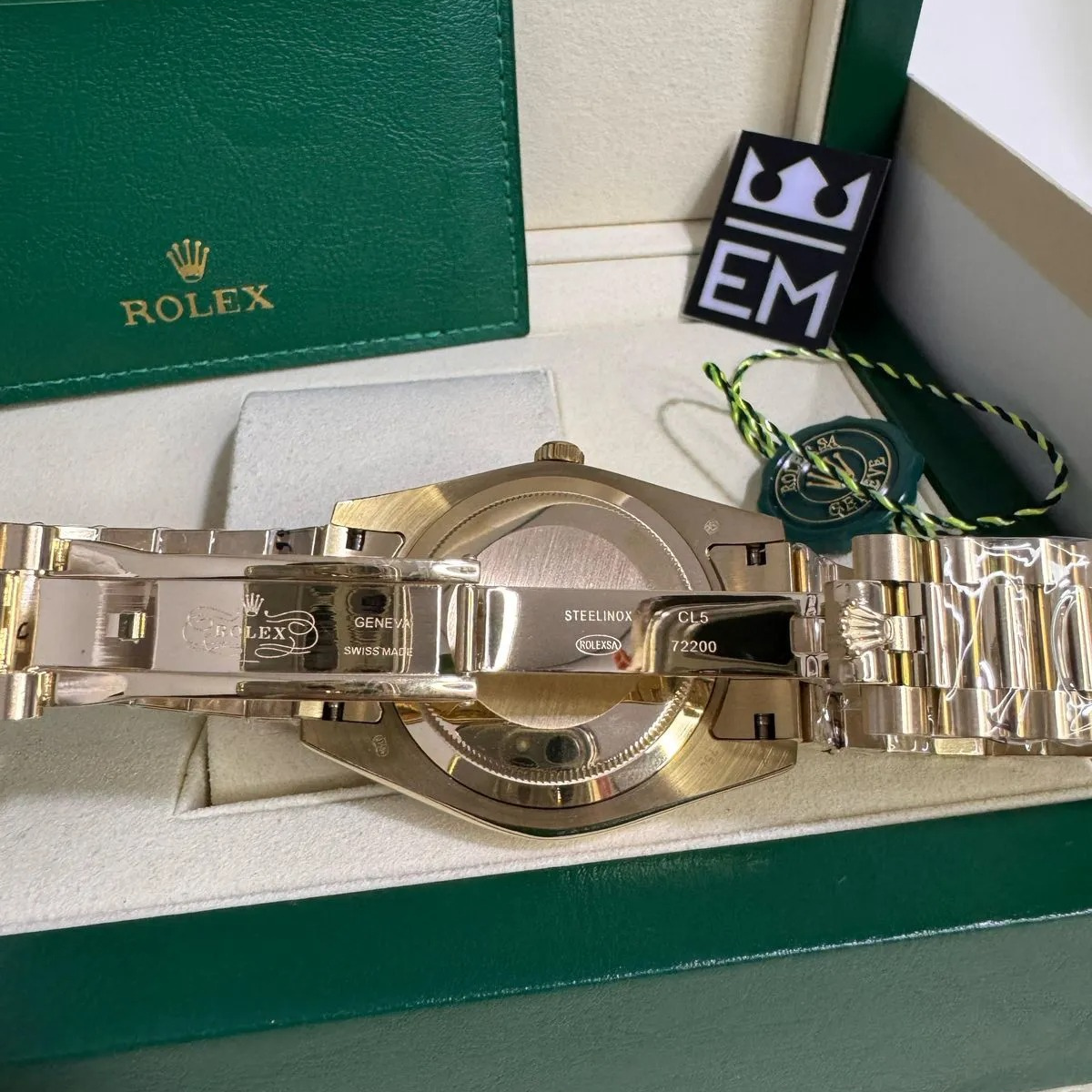 Rolex Day-Date 40 – Schwarzes Zifferblatt