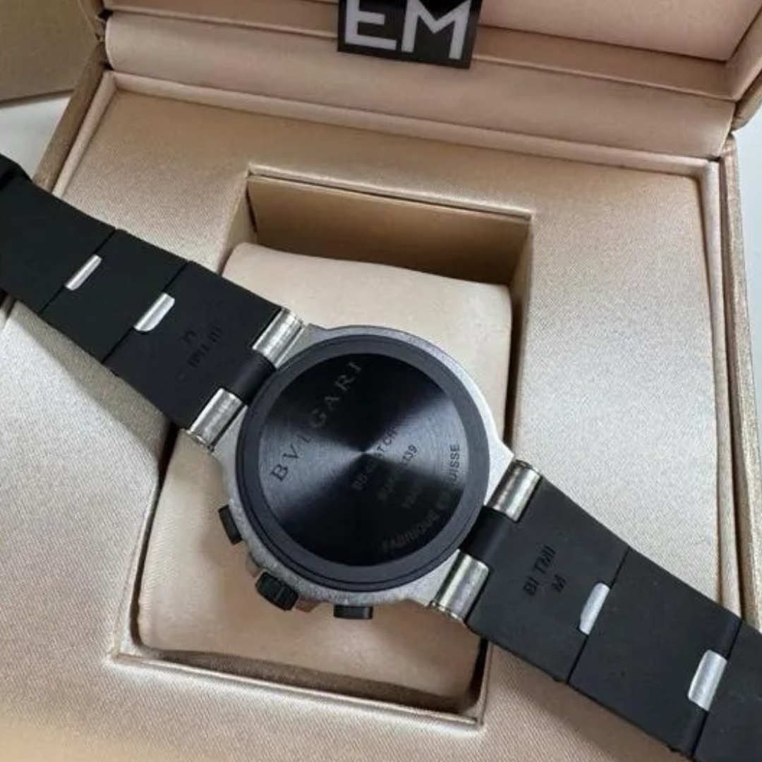 Bvlgari Aluminium Chronograph Schwarz