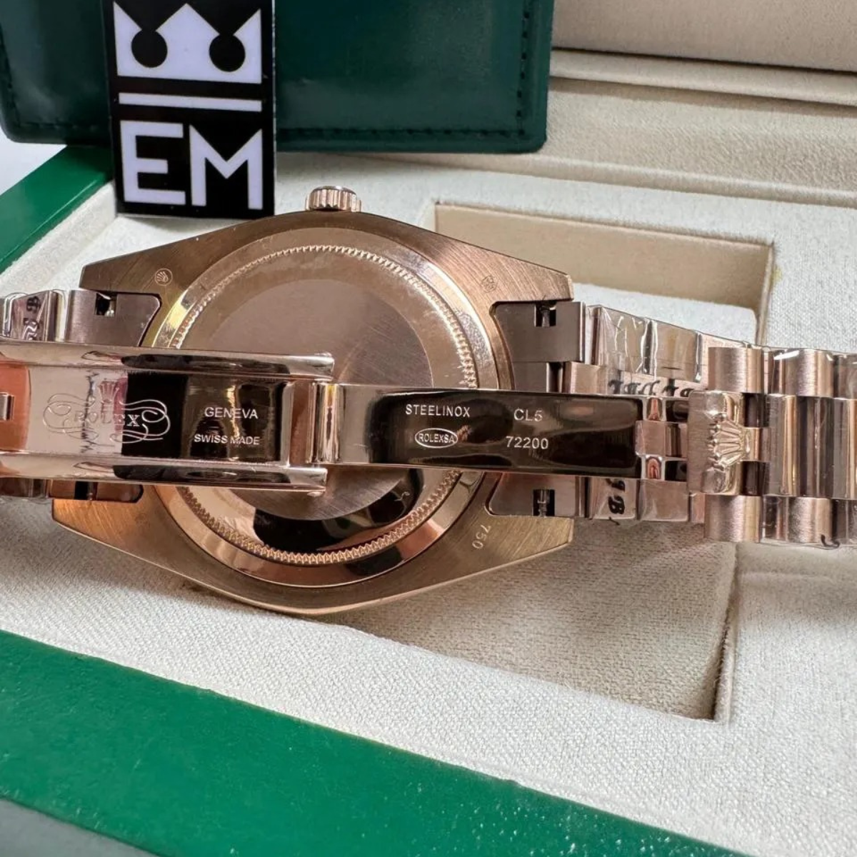 Rolex Day-Date 40 – Champagnerfarbenes Zifferblatt