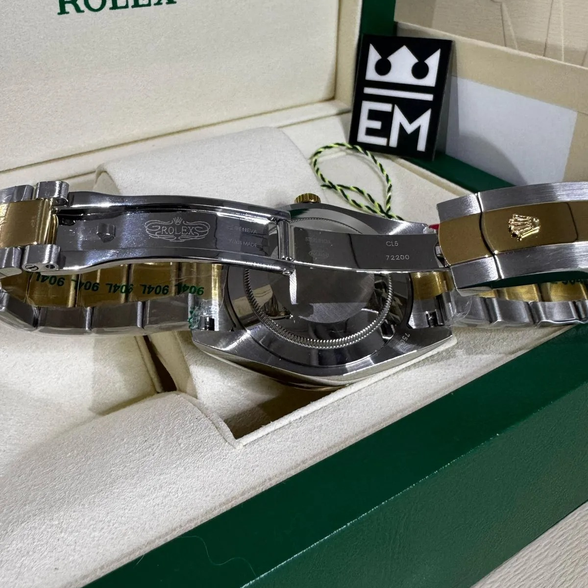 Rolex Explorer – Schwarzes Zifferblatt – Rolesor