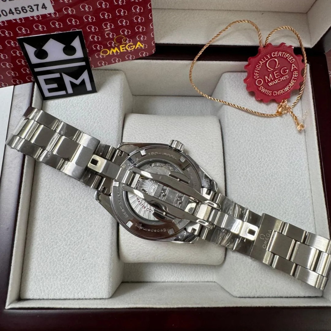 Omega Seamaster Aqua Terra Silber