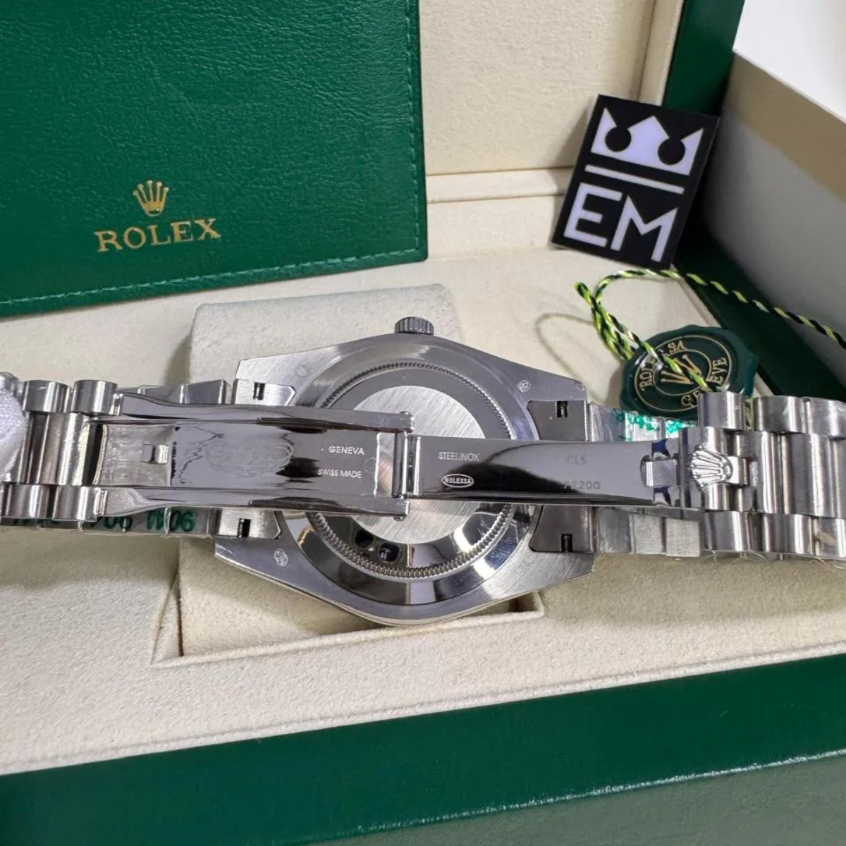 Rolex Day-Date 40 – Ice-Blaues Zifferblatt