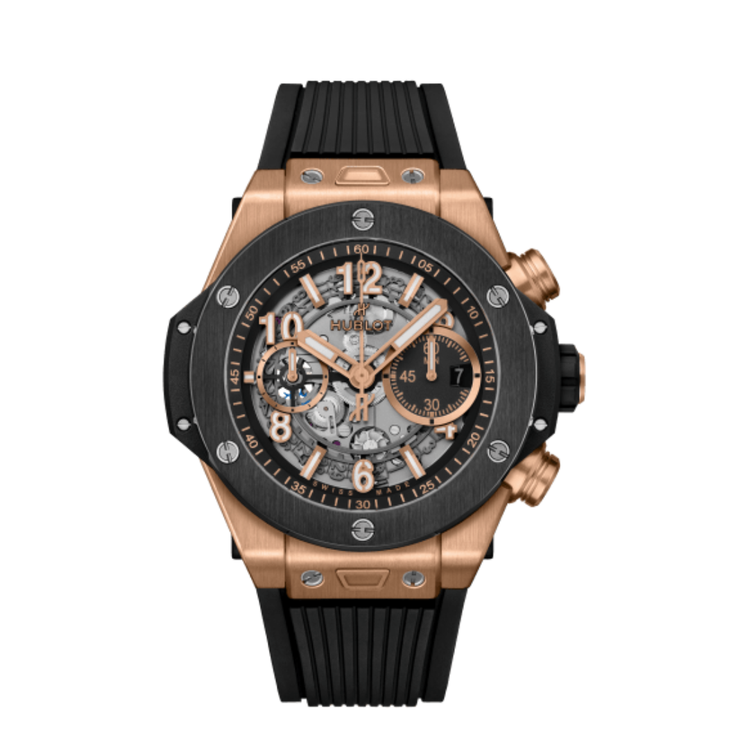 Hublot Big Bang Unico Rosé / Skeleton Dial.