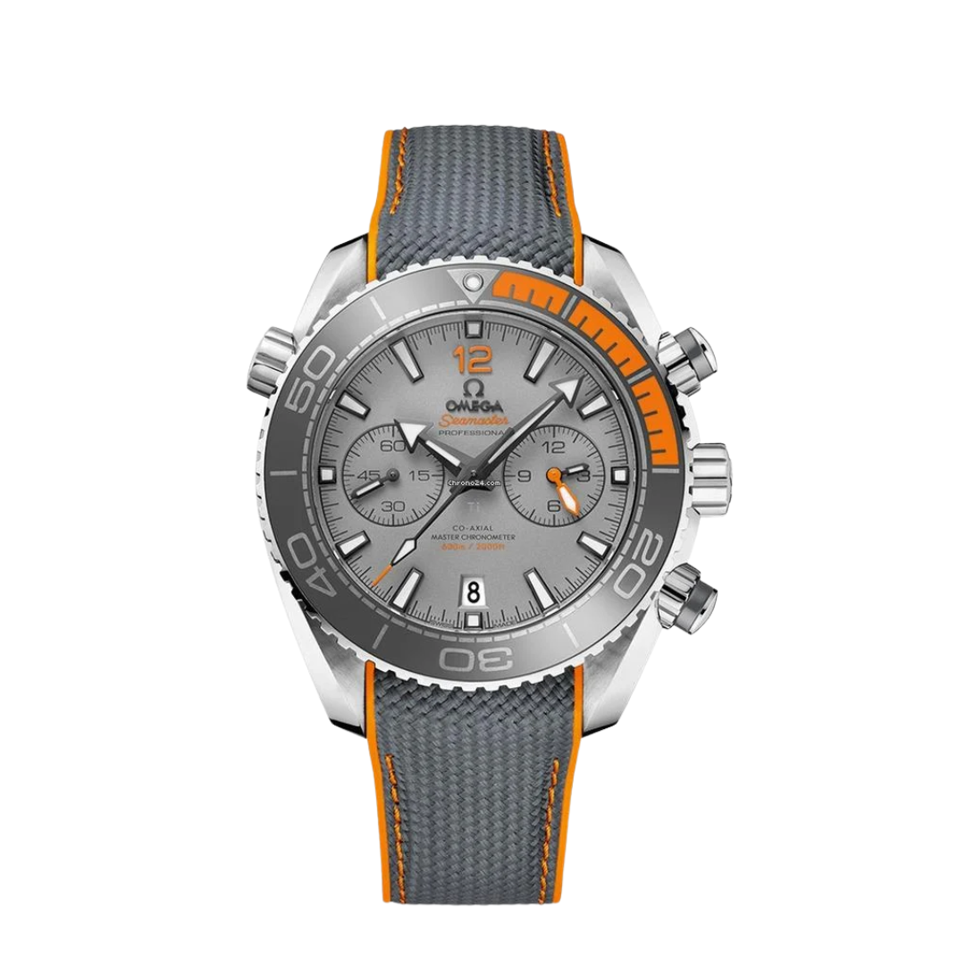 Omega Seamaster Planet Ocean Chronograph – Grau/Orange | Co-Axial Master Chronometer 600M