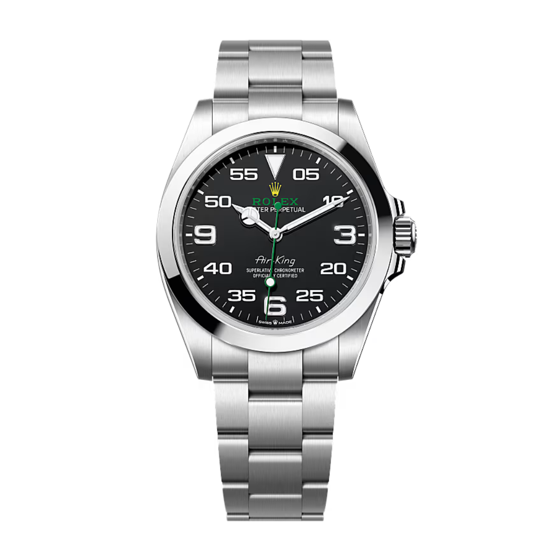 Rolex Air-King – Schwarzes Zifferblatt