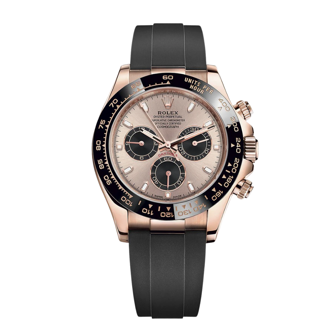 Rolex Daytona – Champagnerfarbenes Zifferblatt – Oysterflex