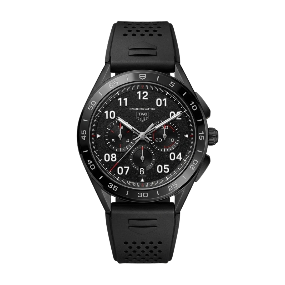 TAG Heuer Formula 1 Schwarz Chronograph Kautschukband