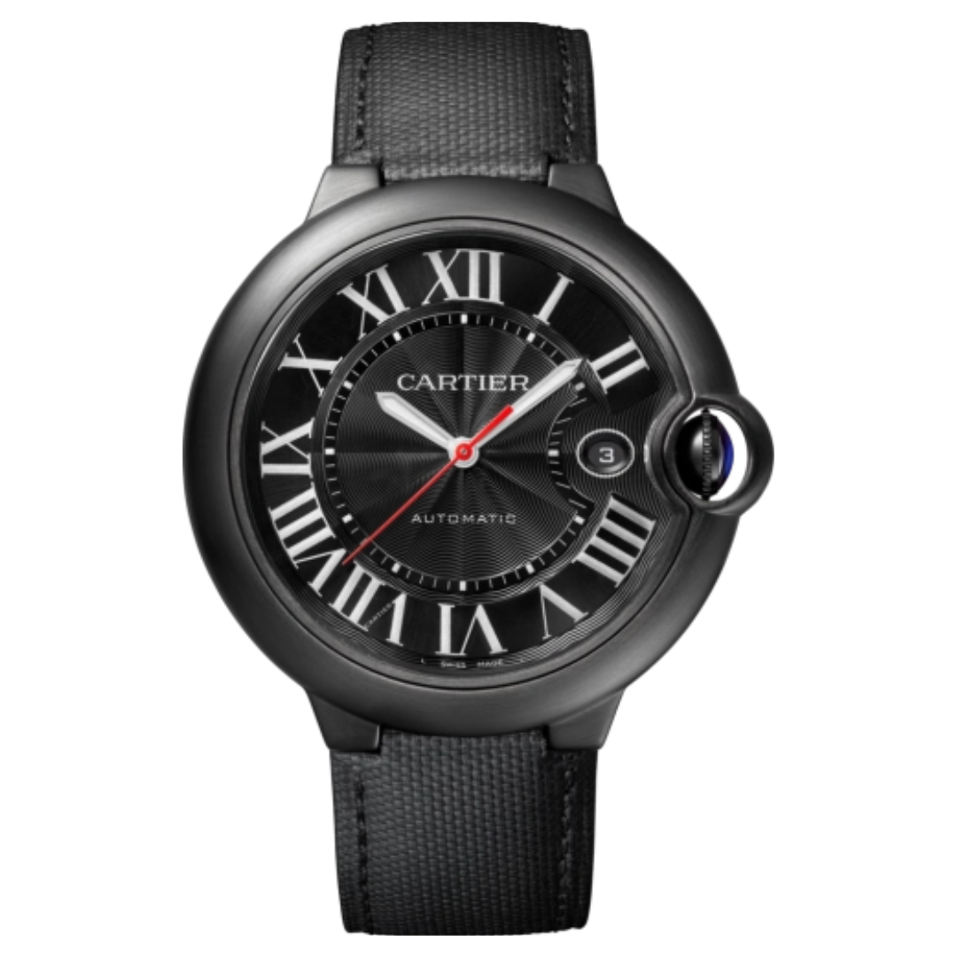 Cartier Ballon Bleu Schwarz Automatik