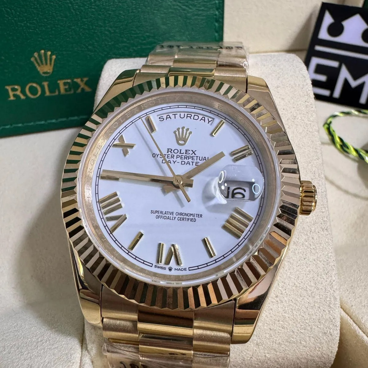 Rolex Day-Date 36 – Weißes Zifferblatt