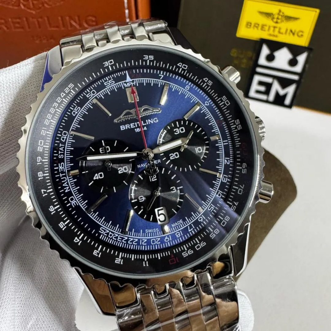 Breitling Navitimer Chronograph Blau