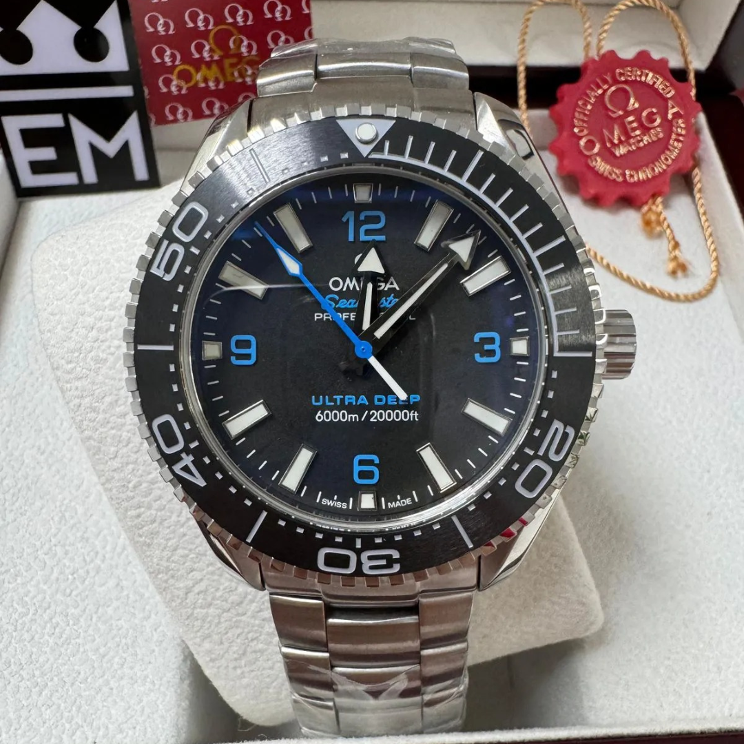 Omega Seamaster Ultra Deep – Blau/Stahl