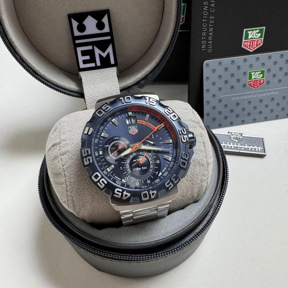 Tag Heuer Formula 1 Chronograph Schwarz – Kimi Räikkönen Edition