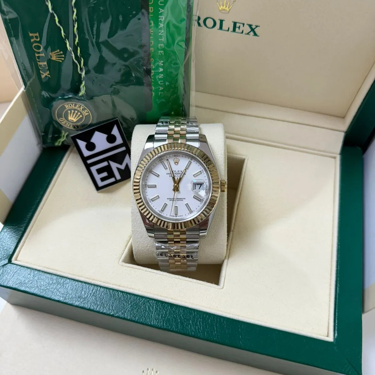 Rolex Datejust 41 – Weißes Zifferblatt
