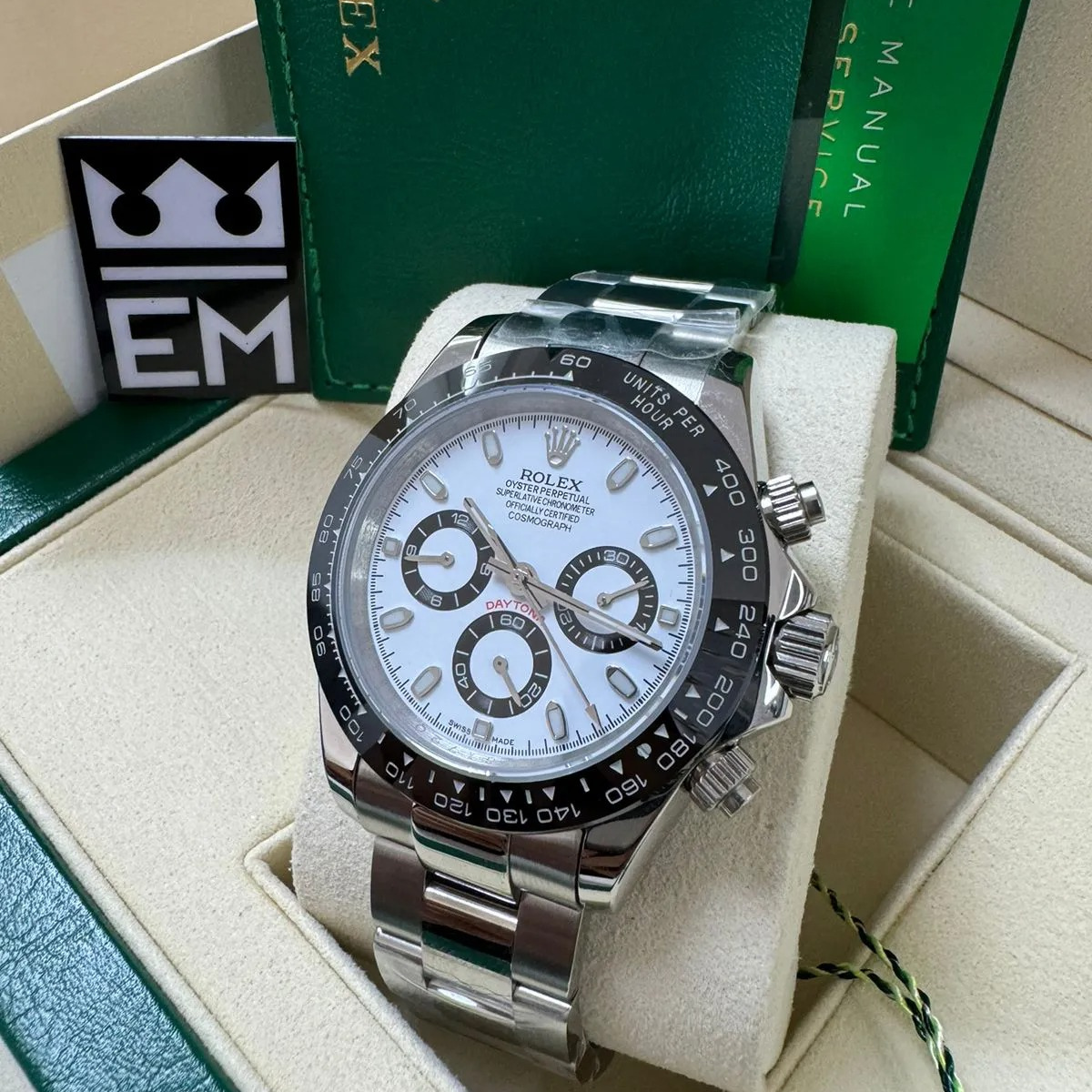 Rolex Daytona 126500 – Weißes Zifferblatt