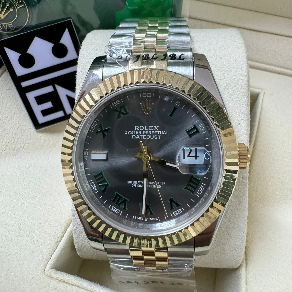 Rolex Datejust 41 – Anthrazit Zifferblatt mit Römischen Indizes