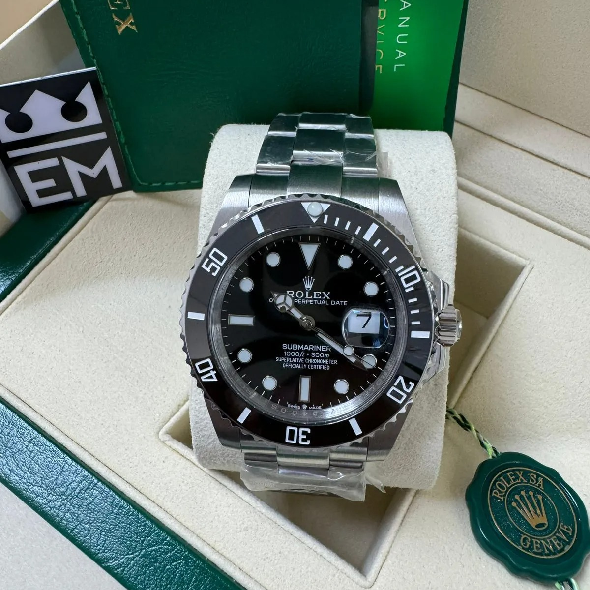 Rolex Submariner 41 – Schwarzes Zifferblatt