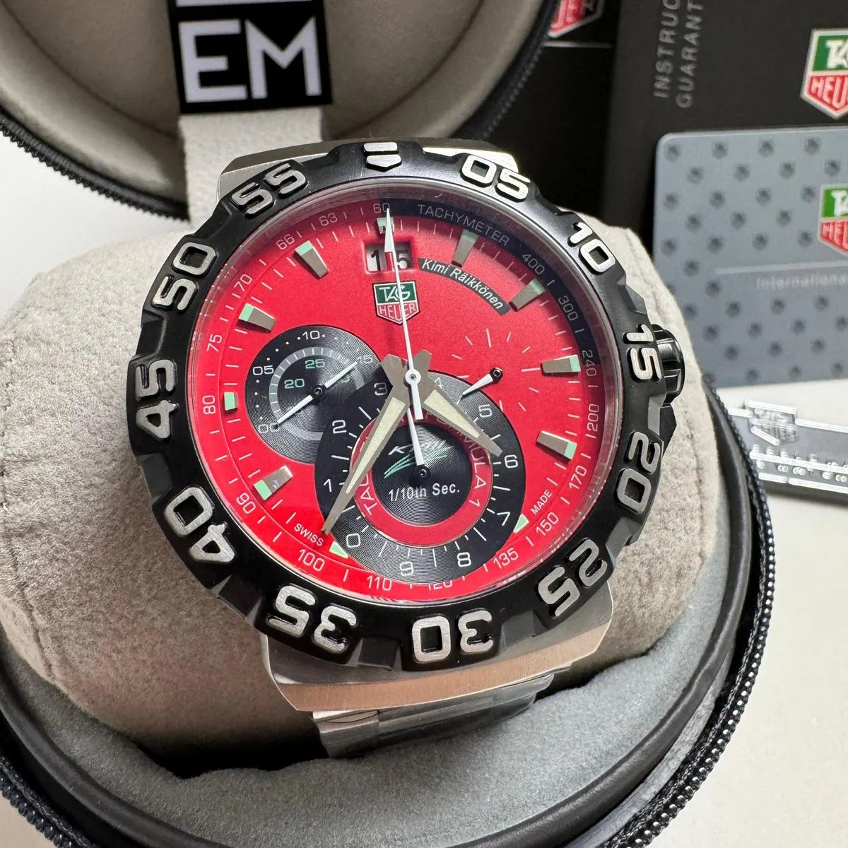 Tag Heuer Formula 1 Chronograph Rot – Kimi Räikkönen Edition