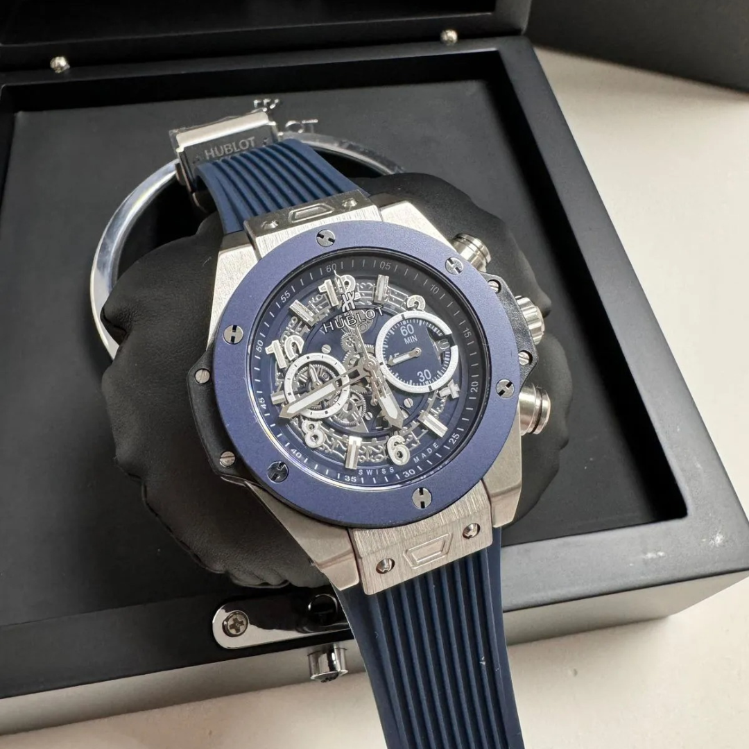 Hublot Big Bang Unico Blau Titan Skeleton