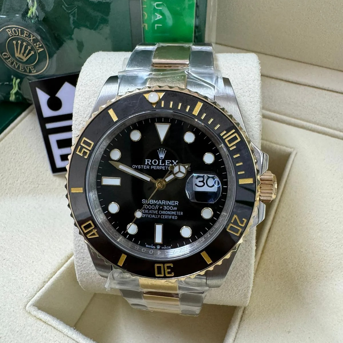 Rolex Submariner 40 – Graues Zifferblatt – Rolesor