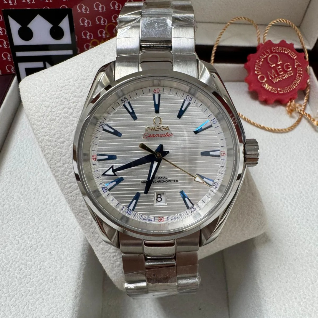 Omega Seamaster Aqua Terra Silber