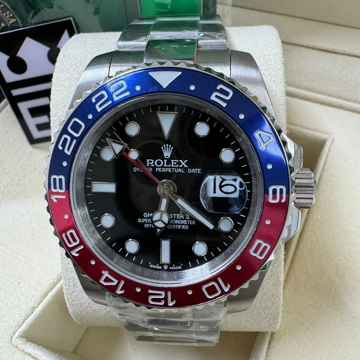 Rolex GMT-Master II – Schwarzes Zifferblatt