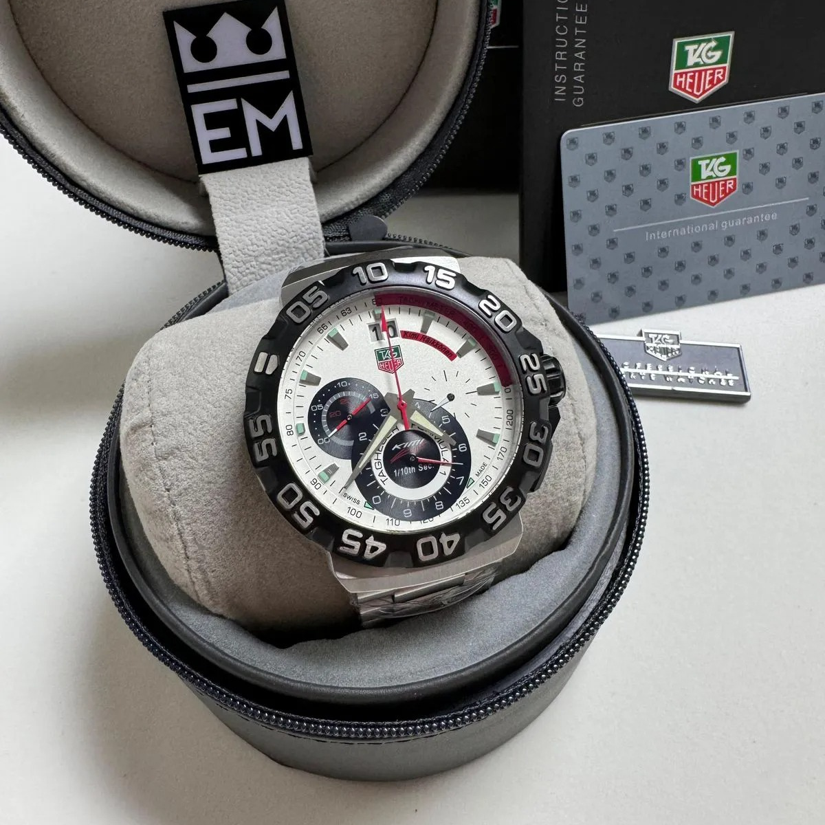 Tag Heuer Formula 1 Chronograph Weiß – Kimi Räikkönen Edition