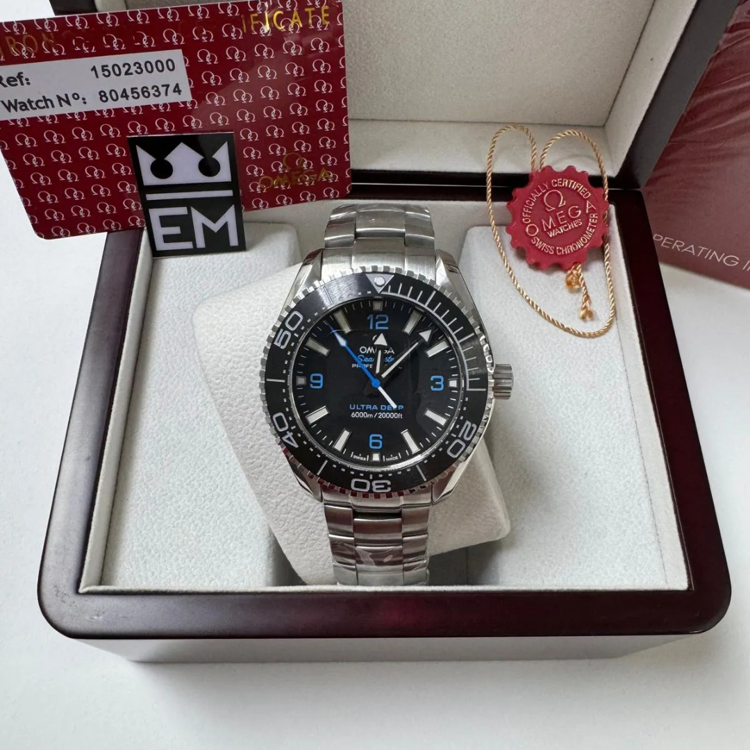 Omega Seamaster Ultra Deep – Blau/Stahl