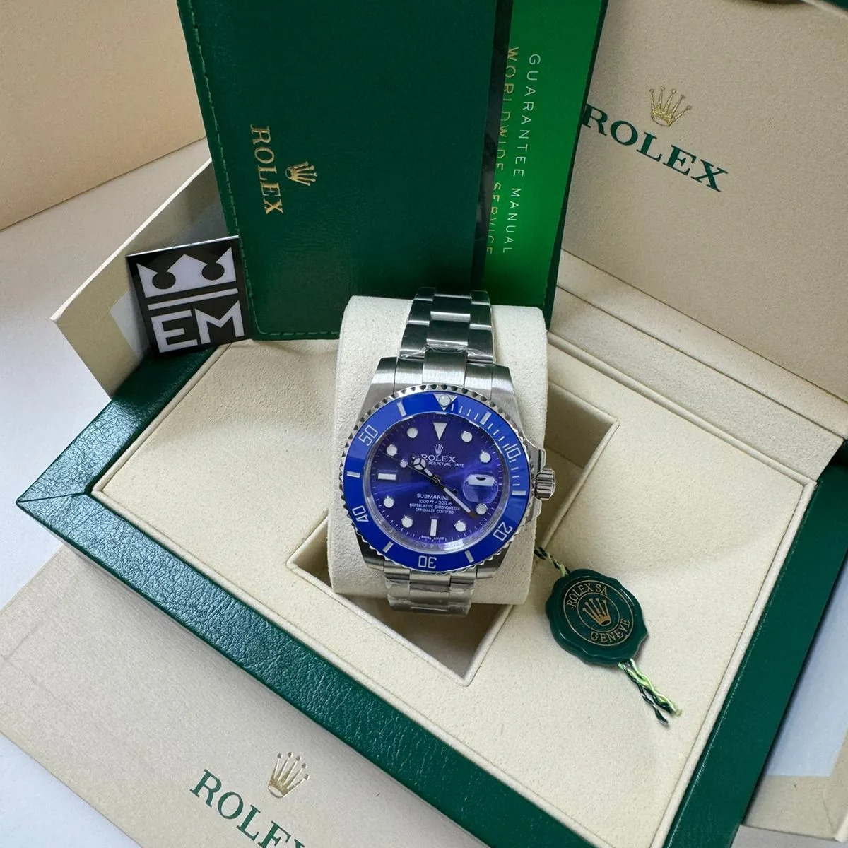 Rolex Submariner – Blaues Zifferblatt
