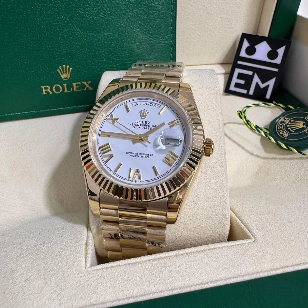 Rolex Day-Date 36 – Weißes Zifferblatt