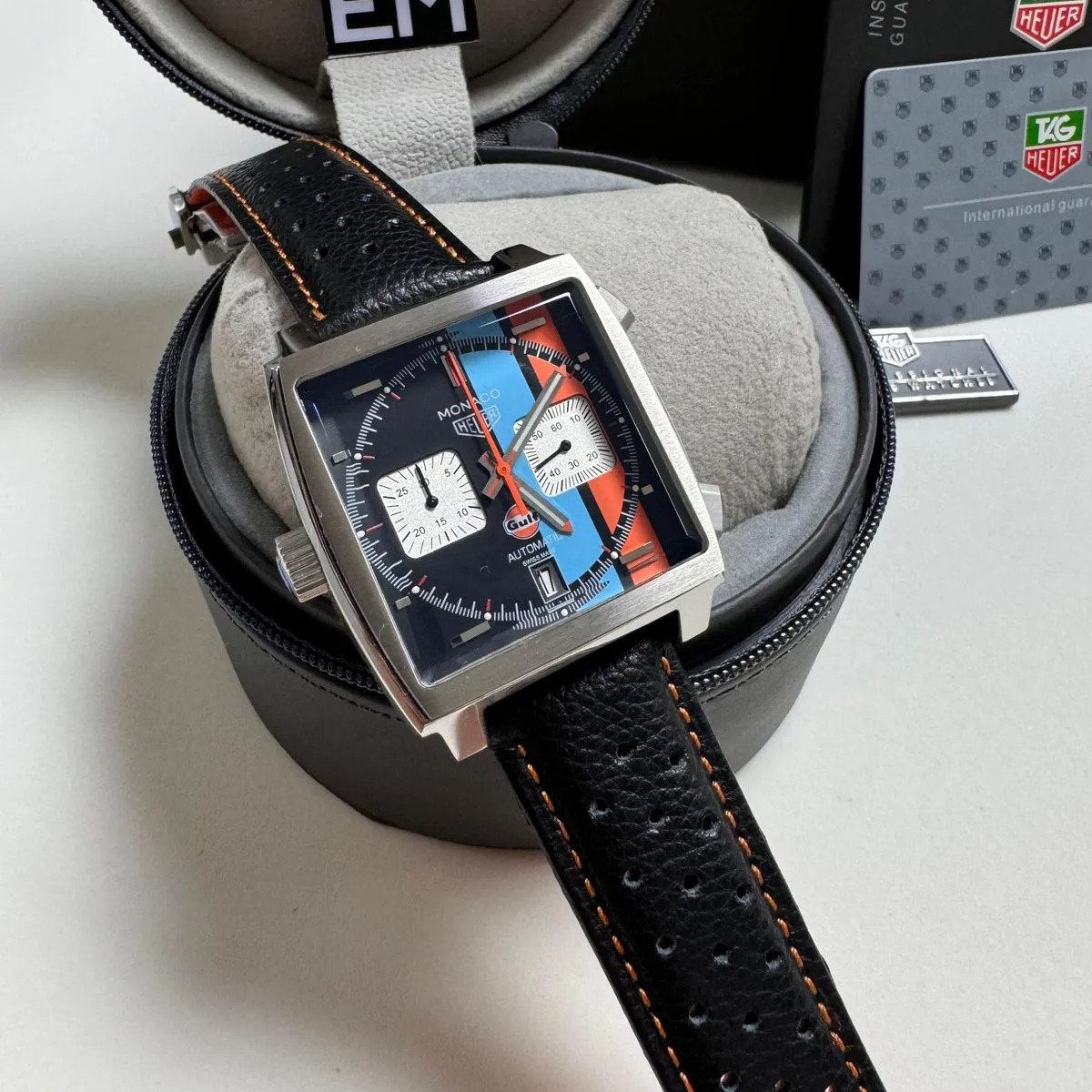 Tag Heuer Monaco Gulf Automatik Chronograph