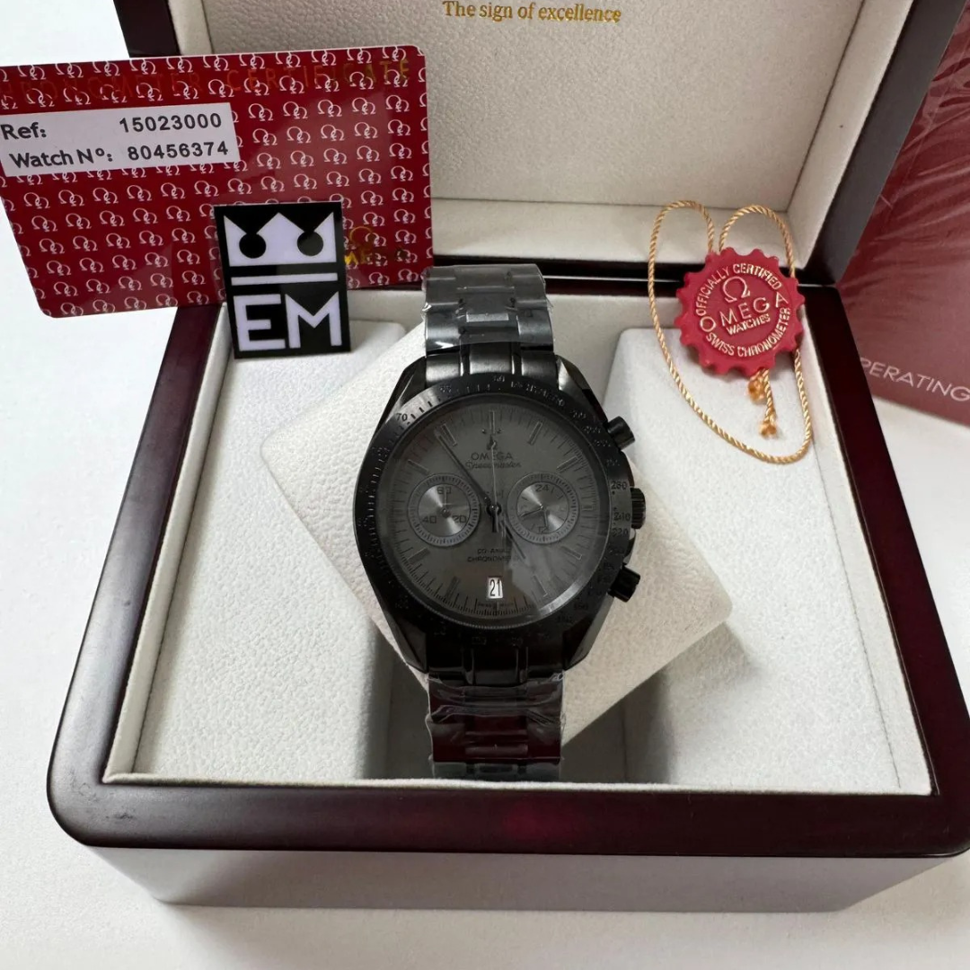 Omega Speedmaster „Full Black Steel“ – Co-Axial Chronometer