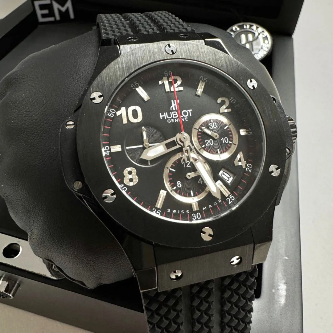 Big Bang Classic Silber Carbon