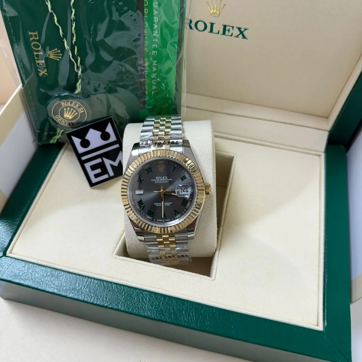 Rolex Datejust 41 – Anthrazit Zifferblatt mit Römischen Indizes