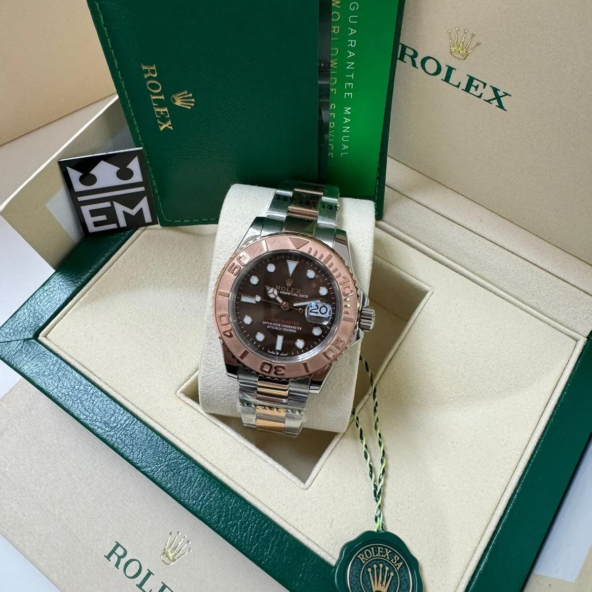 Rolex Yacht-Master 40 – Braunes Zifferblatt