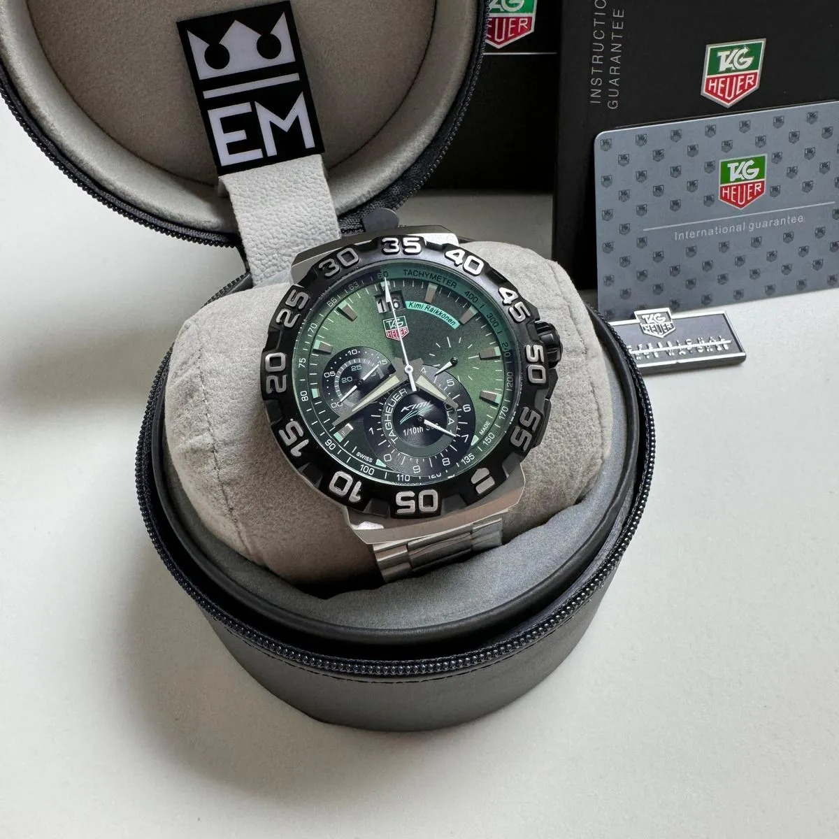 Tag Heuer Formula 1 Chronograph Grün – Kimi Räikkönen Edition