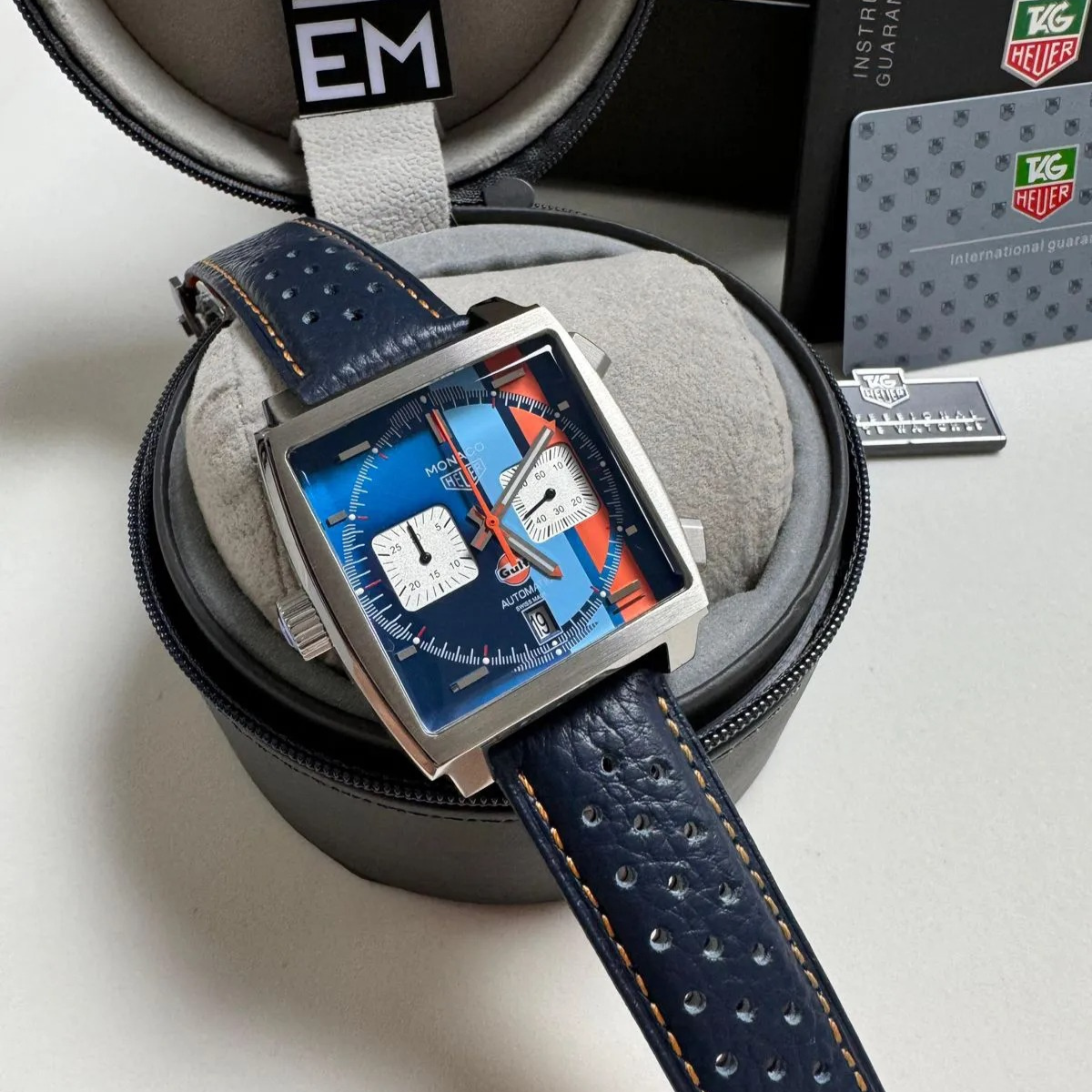 TAG Heuer Monaco Gulf Automatik Chronograph
